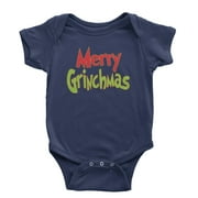 Merry Grinchmas Jolly Merry Christmas Infant One-Piece Romper Bodysuit or Toddler T-shirt