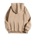 thumbnail image 4 of WILLBEST Sudaderas Navideñas para Hombre y Mujer, Suéter con Estampado De Cocoteros De Color Liso para Otoño e Invierno, Suéter con Capucha De Manga Larga y Bolsillo XXXGrande, 4 of 4