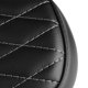 thumbnail image 1 of Cojín De Cuero PU Plano Estilo Vintage Asiento De Motocicleta Cojín Sillín Apto Para CB CL AX100 CG125 Negro, 1 of 7