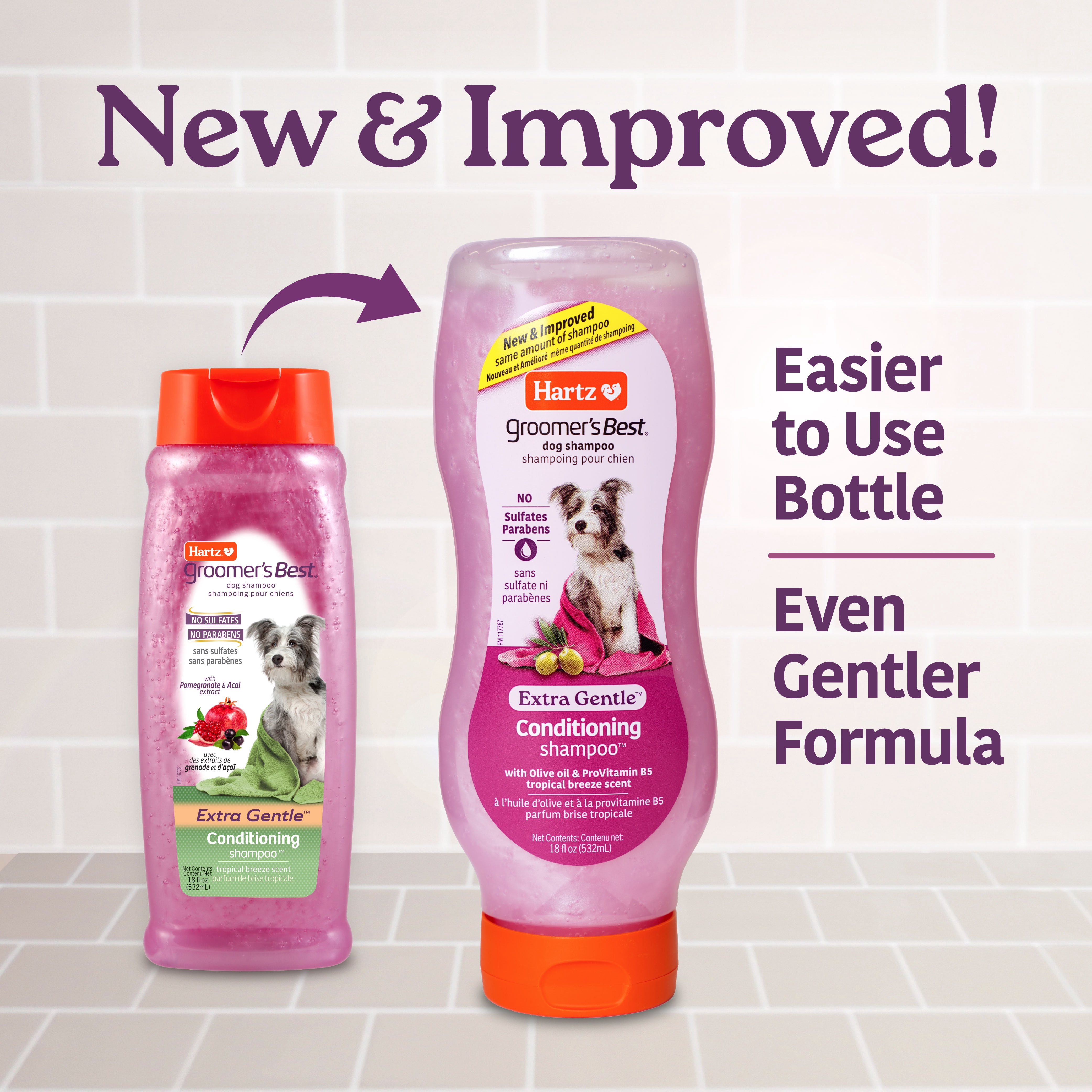 Hartz Groomer's Best Conditioning Shampoo, 18 Fl Oz