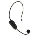 thumbnail image 2 of Auriculares con micrófono de 2,4 G, ligeros, para llevar en la cabeza, multiusos, inalámbricos, para cantar, transmitir en vivo y grabar voz., 2 of 14