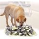 thumbnail image 5 of Alfombrilla para Snuffle para perros, juguetes, manta, alimentación de entrenamiento para perros y mascotas IE075 (45x45cm, gris blanco) JM, 5 of 5