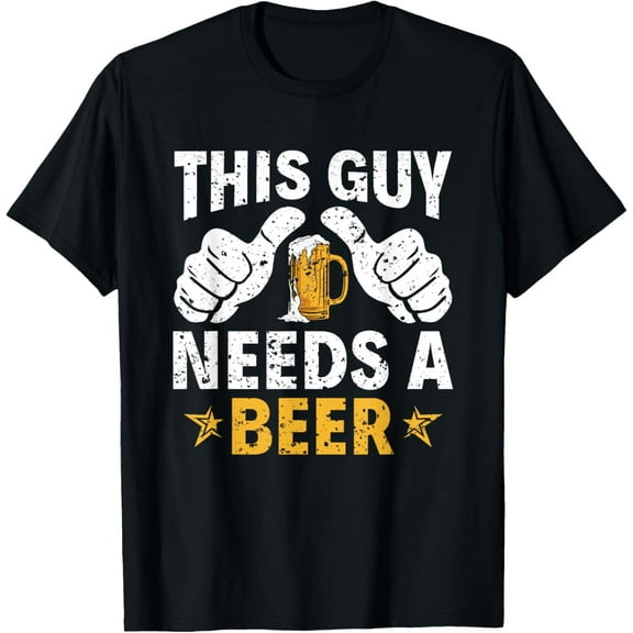 This Type Needs a Beer Funny Beer Drinker T-Shirt100% cotton short-sleeved shirt for both men and women