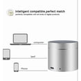 thumbnail image 3 of Wireless Bluetooth Mini Speaker Portable Silver Stereo Speaker For Phone Desk, 3 of 6