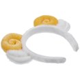 thumbnail image 4 of EeaseMX Shofar amarillo Aros para el cabello Diadema decorativa Adorables Ovejas Cuerno Bandas para el cabello Orejas de oveja lindas Aros para la cabeza Favores de fiesta Suministros Decoraciones, 4 of 8