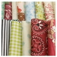 thumbnail image 5 of 100Pcs 10x10cm Square Floral Cotton Fabric Patchwork Cloth & 60pcs DIY quilting Patch 10cmx10cm charm pack cotton fabric, 5 of 10