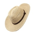 thumbnail image 1 of Sombrero de ala ancha Sonducket plegable de playa para hombre color Beige, 1 of 6