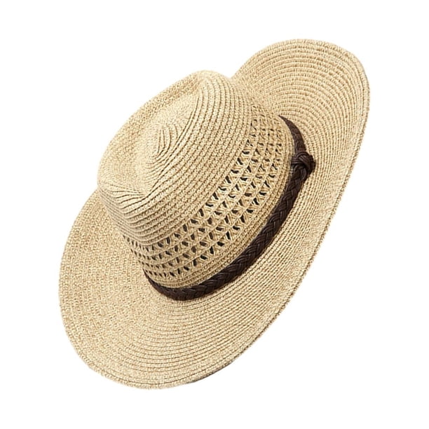 Sombrero de ala ancha Sonducket plegable de playa para hombre color Beige