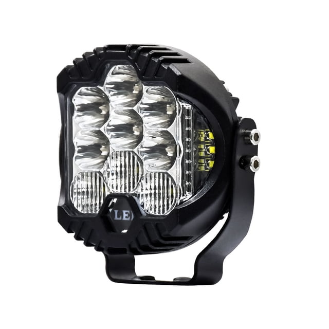 1 unidad de foco LED de 3 pulgadas, 75 W, 15000 lúmenes, para trabajo.
