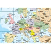 30x42 World Classic Wall Map - Laminated