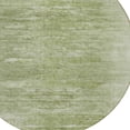 thumbnail image 4 of HomeRoots 587622 8 ft. Round Abstract Washable Indoor & Outdoor Area Rug, Artichoke Green & Fern Green, 4 of 5