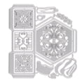 thumbnail image 3 of Máquina Troqueladora, Práctica Troqueladora De Cajas De Luz Para Saludos Para álbumes De Recortes Para Artículos Artesanales Para Tarjetas De Invitación EOTVIA Die Cutting Plates, 3 of 8