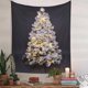 thumbnail image 4 of Fiudx Ofertas de la semana Tapiz de árbol de Navidad, árbol verde, decoración decorativa para colgar en la pared, decoración del hogar, 4 of 7
