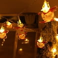 thumbnail image 1 of LSLJS Light Strip, Snowman Santa Claus Christmas Tree Holiday Led Lights Flashing Light String, Christmas Decorations, 1 of 2