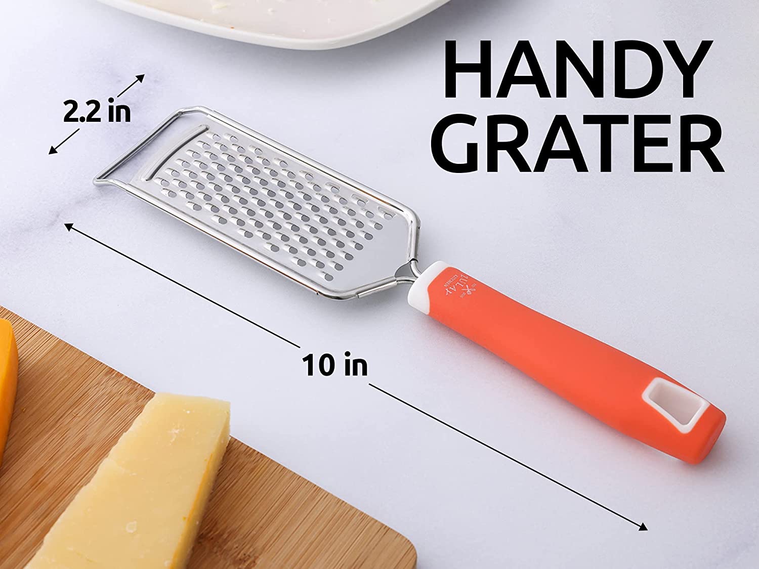 EHZ Cheese Grater Stainless Steel Kitchen Multifunction Flat