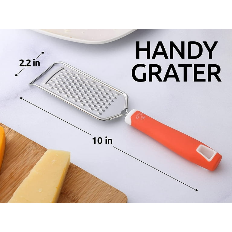 Kitexpert Cheese Grater & Slicer, Parmesan Cheese Grater, Handheld