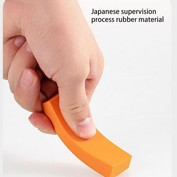 Rubber Easy Cleaning Tools Rust Eraser Orange Color Ligjtweight Remover Brush Household Kitchen Safe Strong Reusable Non Scratch Kitchenware Eraser