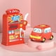thumbnail image 1 of Juego de gasolinera Baoblaze CON luces y sonidos Juego de imaginación Educación temprana para regalo de cumpleaños 3 4 5 6 Edades Rojo, 1 of 8
