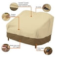 thumbnail image 4 of Classic Accessories Veranda Water-Resistant 66 Inch Double Adirondack Chair Cover, 4 of 15