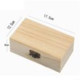thumbnail image 6 of Wooden Square Hinge Storage Box Craft Gift Box, Suitable For Painting, Paper-Cutting, Pyrography, Ideal Storage Space, Souvenir Box, Wedding Or Baptism Gift Box, Christmas Eve Box, 6 of 12