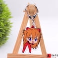 thumbnail image 2 of ASHTON Dibujos animados Llavero acrílico Anime Asiento del llavero Anime Evangelion Doble cara Colgante de bolso Ayanami Rei Accesorios para el interior del coche Lindo Ikari Shinji Llaveros huangjie unisex, 2 of 2
