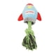 thumbnail image 2 of Juguete de peluche para perro, limpieza de dientes, juguete de masticación de perro relleno interactivo con cuerda de nudo para cachorro, 2 of 8