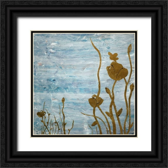 Wiggins, Frances 15x15 Black Ornate Wood Framed with Double Matting Museum Art Print Titled - Static