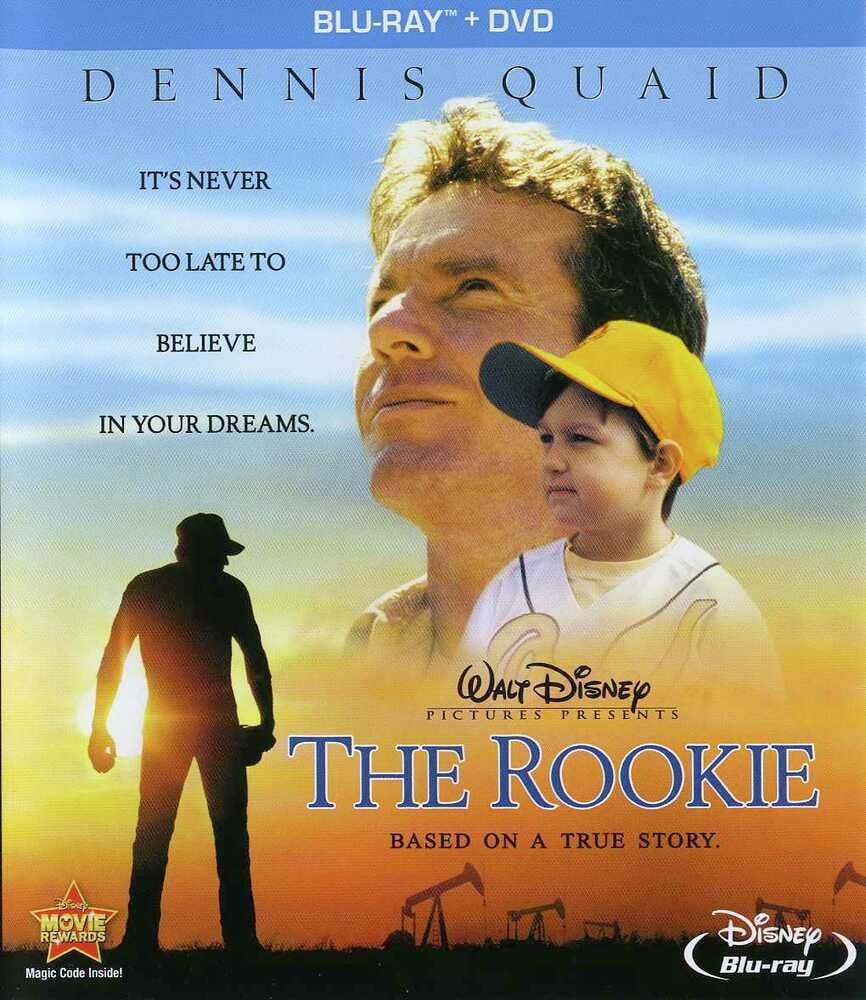 Disney, The Rookie DVD, MPAA G, 1999 drama film based on true