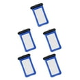 thumbnail image 1 of Youkk Waterproof Phone Case Universal Safe Underwater Cover Leakproof Water Sport Cellphone Dry Bag Protection Accessory Blue 5Set, 1 of 6