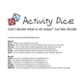 thumbnail image 6 of Clever Contraption Activity Dice Set | Set of 2 Unique Large 1.4" Dice | Ages 12+ | Fun for Teens & Adults, 6 of 9