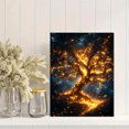thumbnail image 2 of Qisvanset 12x16 Inch Glowing Moon Forest Canvas Wall Art, Mystical Enchanted Tree Night Scene Home Wall Decor, 2 of 8