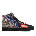 thumbnail image 2 of Deer Hunting High Top Canvas Shoes Sneakers Black Size 11.5, 2 of 7