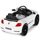 thumbnail image 3 of Costway Coche para niños de 12 V con licencia Volkswagen Beetle con control remoto y música, color blanco, 3 of 3