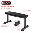 thumbnail image 4 of CAP Strength Flat Weight Bench, 4 of 8