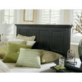 thumbnail image 1 of Pemberly Row Tête de Lit de Lit Grand de Style Ferme en Bois Rustique Noir, 1 of 2