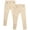 Khaki, variant on Beverly Hills Polo Club Girls' School Uniform Pants - 2 Pack Stretch Skinny Fit Khaki Pants (4-16)