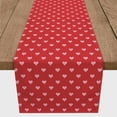 thumbnail image 2 of Creative Products Pink and Red Hearts Pattern 16x90 Poly Twill Table Runner, 2 of 3