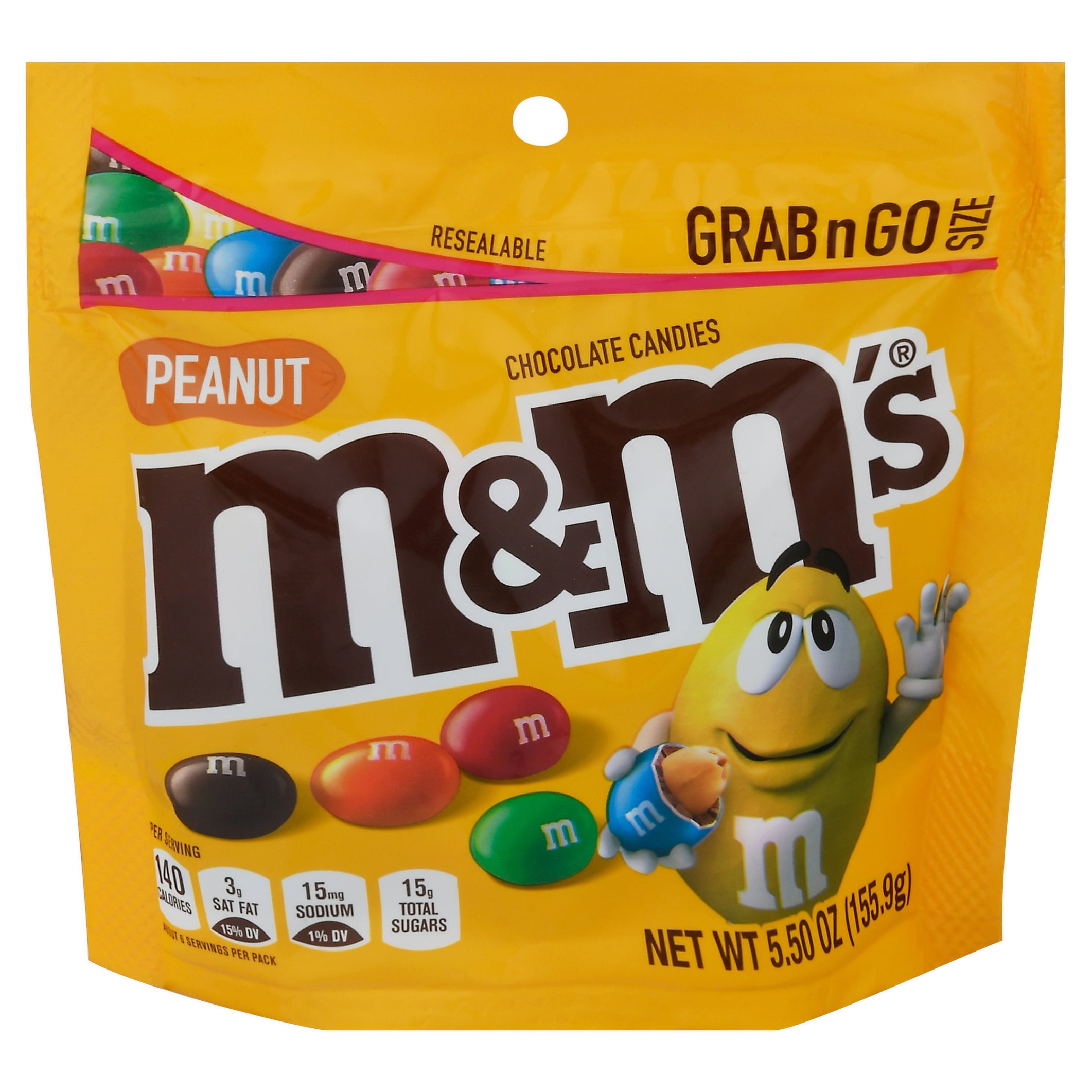  M&M'S Peanut Butter Milk Chocolate Christmas Candy, Party  Size, 34 oz Resealable Bulk Candy Bag : Everything Else