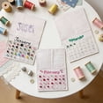thumbnail image 1 of 2026 DIY Button Calendar Beginner-Friendly Button Stitch Calendar Stitch Your Year One Button at A Time with Colorful Buttons Gift for Craft Lovers, 1 of 8