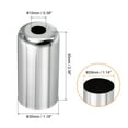 thumbnail image 2 of Uxcell Decorative Lamp Base Holder Cover Sleeve E14 Lamp Socket Cup Silver Tone 6 Pack, 2 of 6