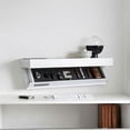 thumbnail image 4 of Wall Mounted Floating Shelf Hidden Storage Box Secret Compartment Organizer Rack, Home Office Compatible - Wood, 4 of 5