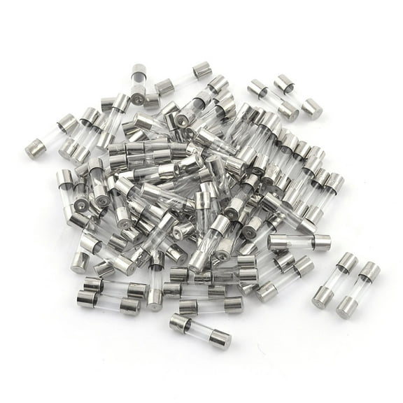 Unique Bargains 100 Pcs 3A 250V Quick Fast Blow Glass Tube Fuses 5mm x 20mm