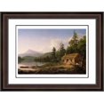 thumbnail image 1 of Thomas Cole "Home in the Woods" Hudson River School Impression - Édition Limitée, 1 of 2