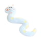 thumbnail image 4 of Figura de serpiente de peluche de animal cómoda para el hogar restaurante Año Nuevo chino azul, 4 of 8