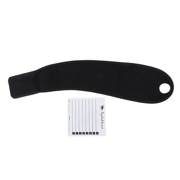 Soporte De Pestañas De Mano Extensión Profesional De Pestañas Pallet Herramientas De Pestañas De Mano De Sujeción De Pestañas W / Muñequ Zulema Almohadilla de soporte de extensión de pestañas