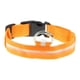 thumbnail image 2 of LED Collar intermitente para perros n en la oscuridad Suministros ajustables Naranja Zulema Collar luminoso, 2 of 8