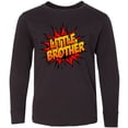 thumbnail image 3 of Inktastic Little Brother Comic Book Long Sleeve Youth T-Shirt, 3 of 5
