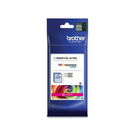UPC: 0012502650713 | Brother Genuine LC3035M High-yield Magenta Printer Ink Cartridge