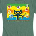 thumbnail image 3 of Pete The Cat - Groovy To Create - Women's Short Sleeve Graphic T-Shirt, 3 of 6