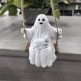 thumbnail image 3 of Estatua de Halloween con diseño de perro y fantasma de resina para jardín, 3 of 3